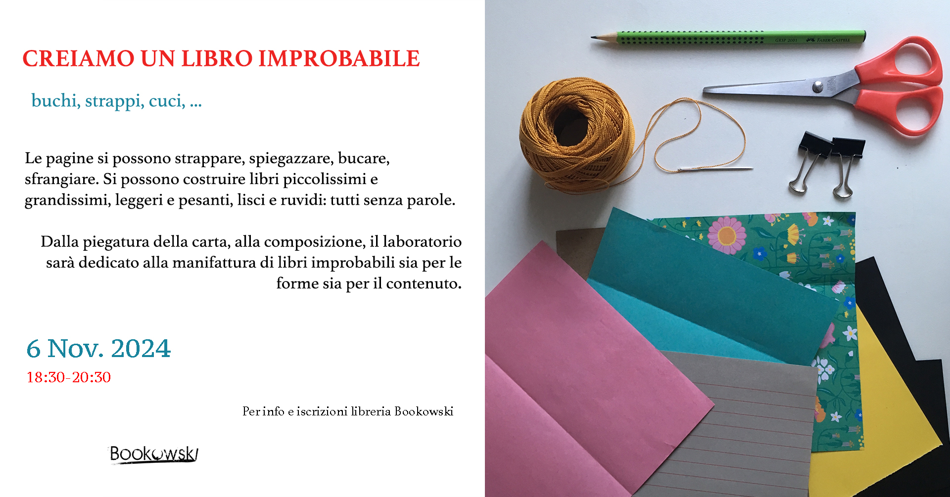 Workshop - Il libro improbabile!