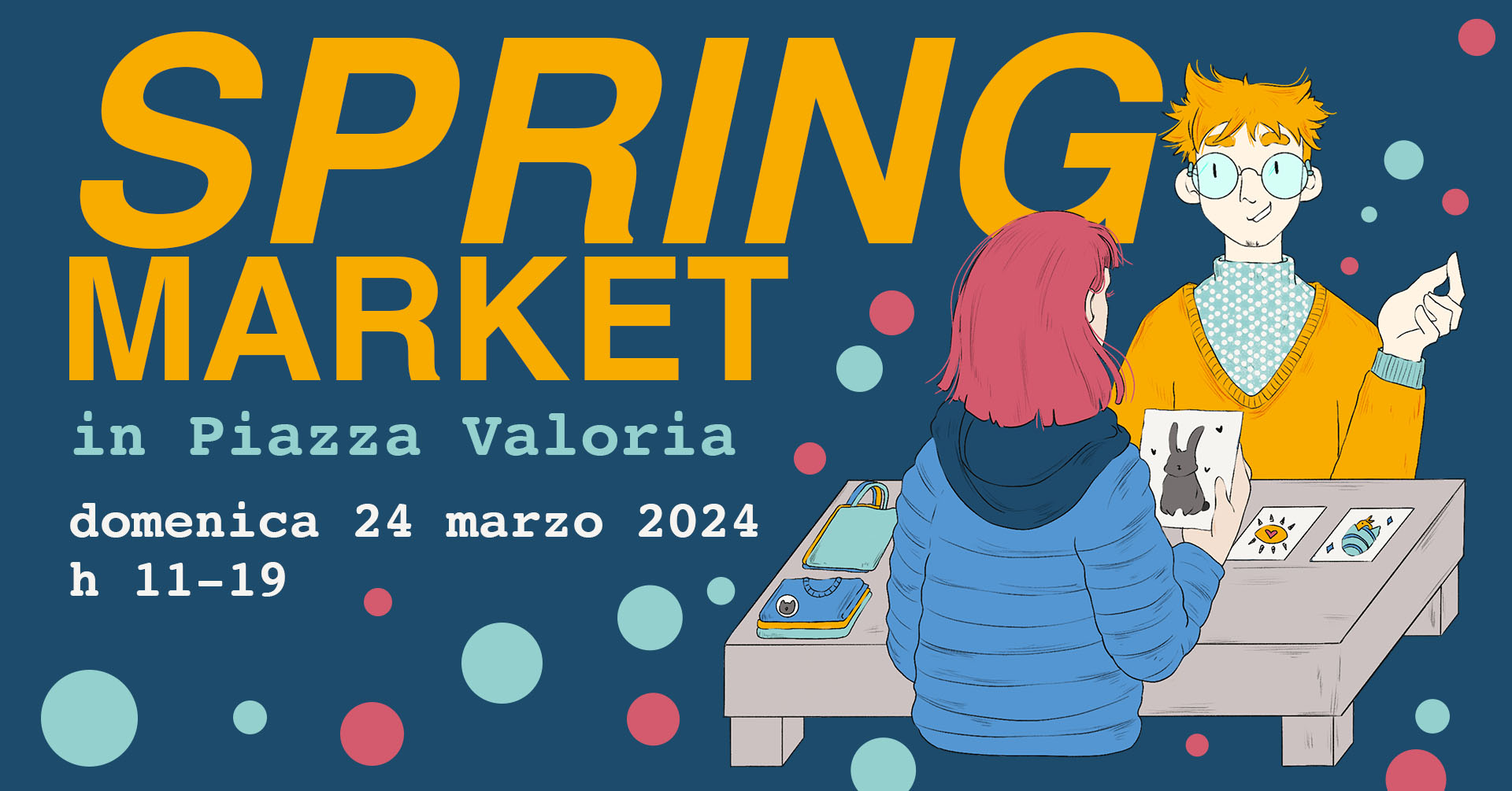 🌷 Spring Market in Piazza Valoria 🌸